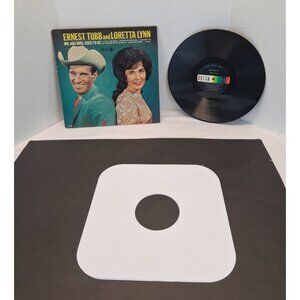 Ernest Tubb & Loretta Lynn Mr. & Mrs. Used to Be Vinyl Record DL 4639 Decca VG+